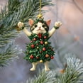 thumbnail image 5 of Animal Christmas Ornaments for Xmas Tree Hanging Acrylic Printed Christmas Decor Personalized for Animal Lovers New Year's Gift (B), 5 of 7