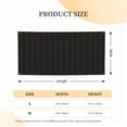 thumbnail image 5 of Pofeuu Buffalo Plaid Dark Green Print Colorful Yard Festival Banner Sign Party Outdoor & Indoor Party Decoration Banne Festival Yard Sign-Small, 5 of 8