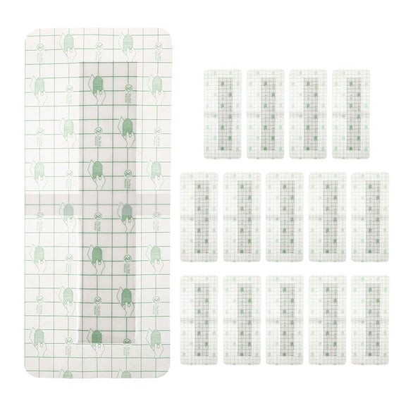 HOOWIFFY 15Pcs Women's Private Waterproof Sticker Waterproof Protection For Swimming Multi PU Film Cotton Core