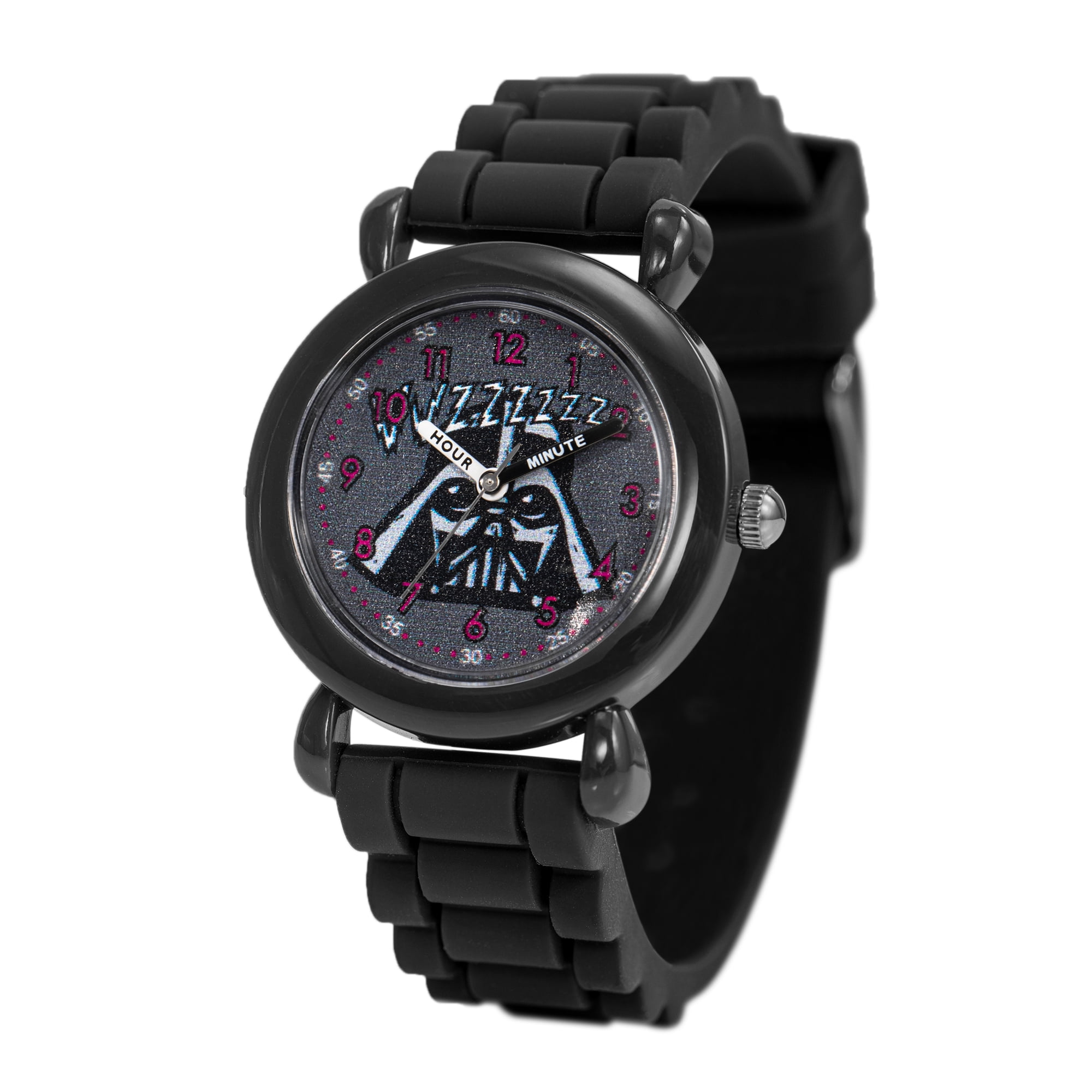 Disney Star Wars Darth Vader Boys' Black Plastic Watch, 1-Pack