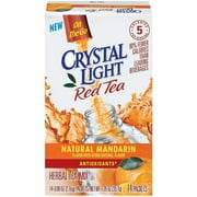 Crystal Light: Red Tea Natural Mandarin 0.09 Oz Packets Drink Mix, 14 ct