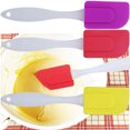 thumbnail image 4 of Heat Resistant Flexible Silicone Spatulas Cake Spatula Scraper Cooking, 4 of 7