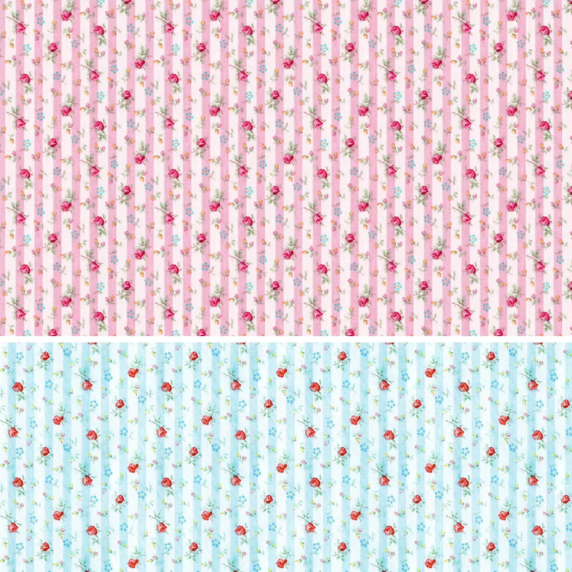 Cotton Quilt Fabric Democrat by David Textiles  by 18"x 44" 