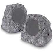 Innovative Technology Bluetooth Outdoor Rock Speakers Pair