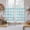 Blue, variant on Red Buffalo Plaid Kitchen Curtain for Berdoom Living Room Cafe 45 Inch Length, Farmhouse Check Stripes Retro Geometric Tiers Curtains Light Filtering Drapes Window Treatment 2 Panels 52"Wx45"L