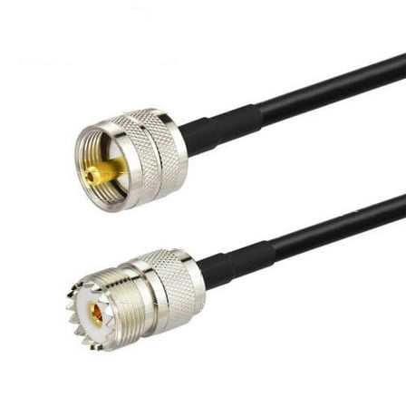 Marine AIS VHF Radio Antenna RG58 Cable UHF PL-259 Male to SO-239 Female Cable 10ft