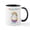 White/Black Inside, variant on CafePress - Happy Easter Mug - 11 oz Ceramic Mug - Novelty Coffee Tea Cup