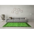 thumbnail image 3 of Ahgly Company Indoor Rectangle Oriental Green Industrial Area Rugs, 2' x 5', 3 of 4
