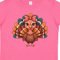 thumbnail image 4 of Inktastic Thanksgiving Turkey Female Girls Toddler T-Shirt, 4 of 5
