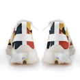 thumbnail image 6 of Mondrian Inspired（16） Walking Shoes for Men Woman Lightweight Tennis Fashion Elastic Sports Shoes Cushion Basketball Shoes, 6 of 7