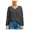 Grey, variant on Womens Long Sleeve Tops Oversized T Shirts V Neck Tunic Tops Soft Causal Loose Blouse T Shirts Women Large Long Sleeve Layering Shirts for Women Womens Turtleneck Shirts Long Sleeve Women S