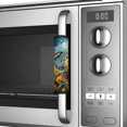 thumbnail image 4 of FUIALDOLG Anti-Skid Microwave Oven Dishwasher Door Cloth Protector with Lightweight Fridge Door Handle Covers for Kitchen, Colorful Elephant Design, 4 of 9