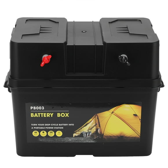 Outdoor Car Battery Box,Trolling Motor Battery Power Boat Accessory Trolling Motor Battery Power Center Elevate Your Experience