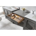 thumbnail image 5 of Design Element Estate 102" Double Sink Bathroom Vanity Modular Set in Gray, 5 of 6
