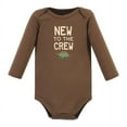 thumbnail image 5 of Hudson Baby Cotton Long-Sleeve Bodysuits, Dinosaur Adventures 3-Pack, 9-12 Months, 5 of 5