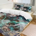thumbnail image 6 of My Hero Academia Duvet Cover Set 3-Piece Bedding Set Soft Warm And Comfortable Soft Bed Set with 1 Duvet Cover And 2 Pillowcases for Bedroom All Season 79"x90", 6 of 7