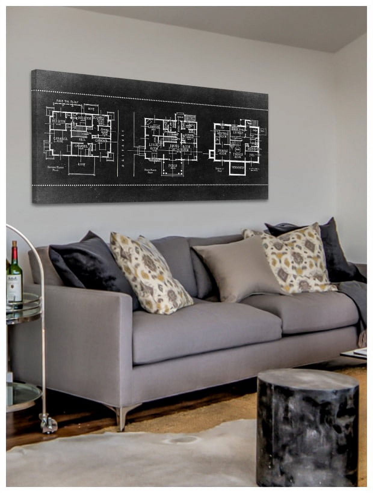 Marmont Hill "J&J Green" Painting Print on Canvas