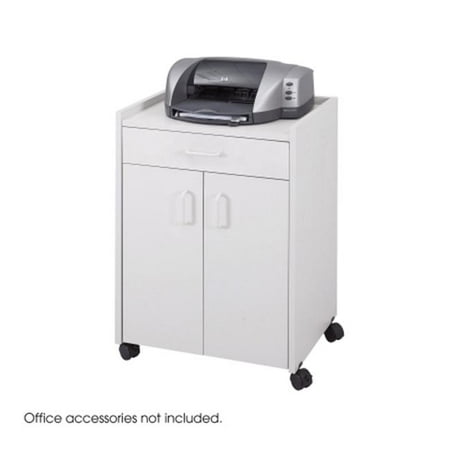 - Safco 8954GR Gray Mobile Refreshment Center With Drawer