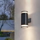 thumbnail image 4 of Lámpara de Pared Arbotante LED TECNOLITE Exterior Luz Cálida Negro, 4 of 5