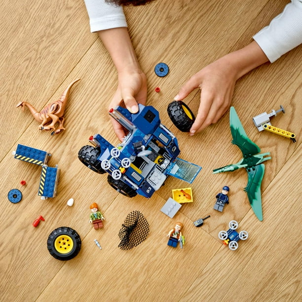LEGO Jurassic World 75940 Gallimimus and Pteranodon Breakout Block Building Set Walmart