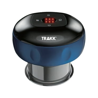 TRAKK Smart Dynamic Cupping Therapy Massager 4 in 1 Blue and Black for all body parts except face