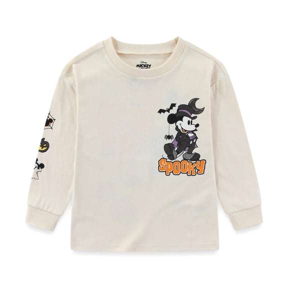 Disney Mickey Mouse Halloween Crewneck Pullover Sweatshirt (Boys), Sizes 3T-10