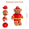 thumbnail image 4 of Peluche con forma de oso de peluche HollyHome Firefighter, 40 cm, 4 of 9