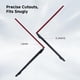 thumbnail image 3 of Funda de piel de cocodrilo para MacBook Air 13" 2021-2018 con Touch ID, 3 of 7