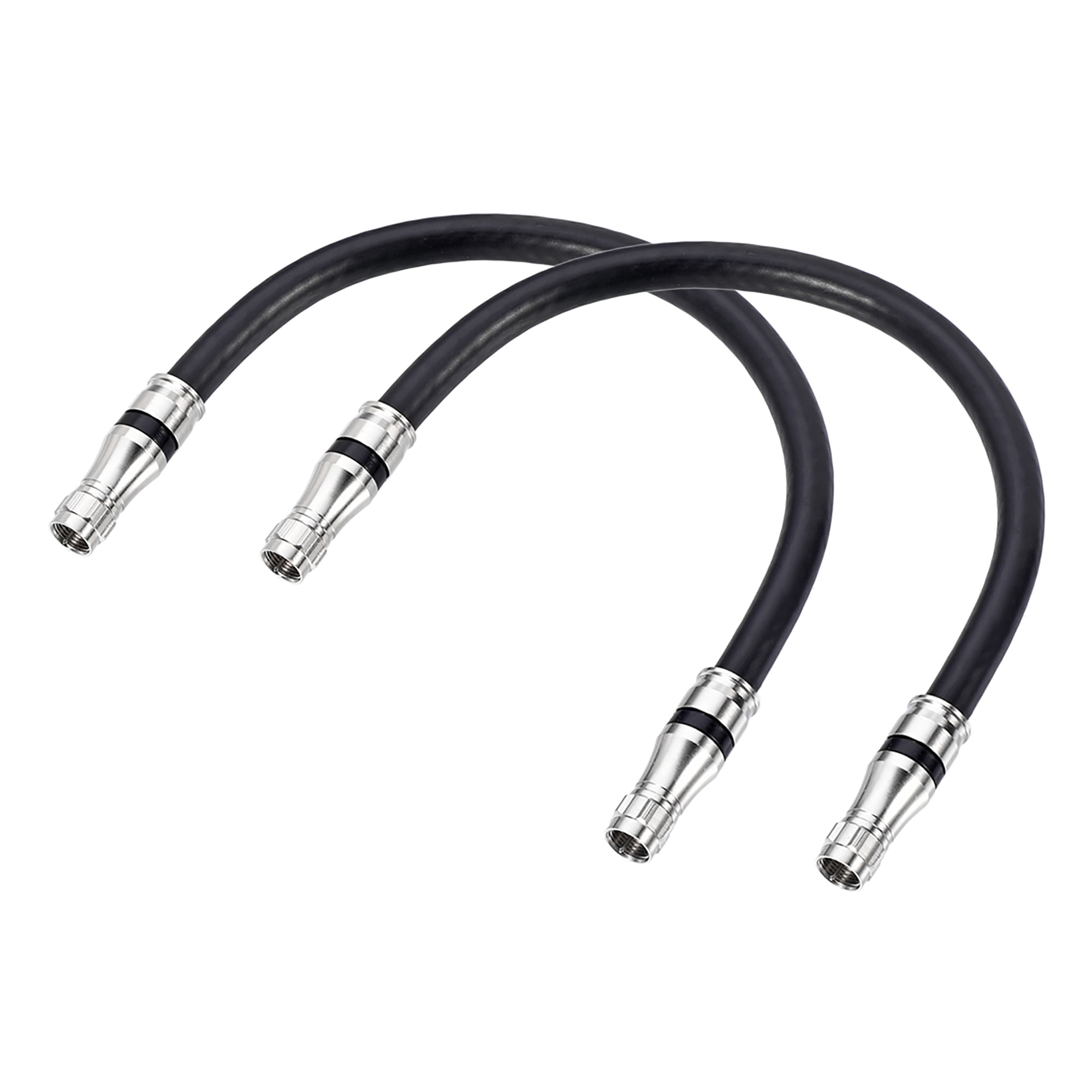 Uxcell 0.98Feet 75 Ohm RG11 Coaxial Cable with F Type Male to F Type