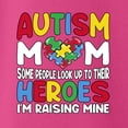 thumbnail image 3 of Wild Bobby Autism Mom Support Heroes I'm Raising Mine Women Graphic Tee, 3 of 6