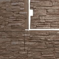 thumbnail image 4 of Ekena Millwork EverStone Faux Stone Siding, Autumn Bronze, 48", 4 of 11