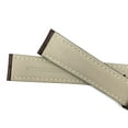 thumbnail image 3 of Alligator Grain Brown Matte Leather Watch Strap, 3 of 3