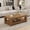 Wood, variant on 43" Rectangular Coffee Table, MDF Double Layered Coffee Table for Living Room, Bedroom