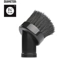 thumbnail image 2 of Craftsman 9-38610 Dust Brush, Accessory for 1-1/4" Diameter Wet/Dry Vacuum, 2 of 5