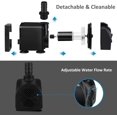 thumbnail image 4 of Bomba de agua sumergible YONGSHENG IPX8 25W 1500L/H 220V 50Hz altura de elevación 2m 3 boquillas, 4 of 5