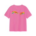 thumbnail image 3 of Camisetas de manga corta para mujer, camisetas suaves y transpirables con estampado moderno y cuello redondo, camisetas básicas para ir de compras, vi M, 3 of 10