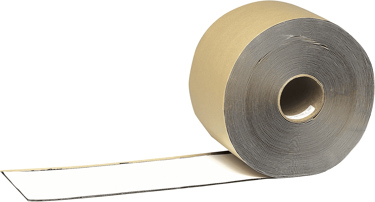 Rubber Flat Roofing WHITE SEAM TAPE 3"x100' - Tego Roofing Supply