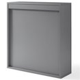 thumbnail image 6 of Pemberly Row Contemporary Contemporary Mirror Medicine Cabinet in Vintage Gray, 6 of 10