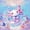 Light Pink Blue, variant on Meiyoeat Kawaii Dreamy Axolotl Twin Comforter Sets 2pcs, Whimsical Rainbow Cloud Pattern Bedding Set, Pink Blue