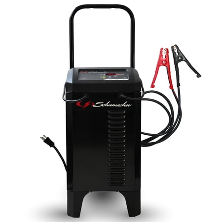 Schumacher Electric Wheeled Automatic 6A Car Battery Charger/200A Engine Starter, Maintainer, 40A Boost, 6V/12V Sport, Auto, Marine Batteries, SC1353