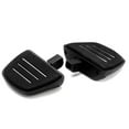 thumbnail image 4 of Krator Black Mini Board Floorboards Footpegs Compatible with Honda VT1300 Interstate 2010-2016 (Rear Only), 4 of 5