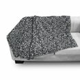 thumbnail image 2 of Leopard Print Soft Flannel Fleece Throw Blanket, Repetitive Wild Animal Fashion Print Purple Grey Tones, Cozy Plush for Indoor and Outdoor Use, 50" x 70", Grey Ceil Blue, by Ambesonne, 2 of 5