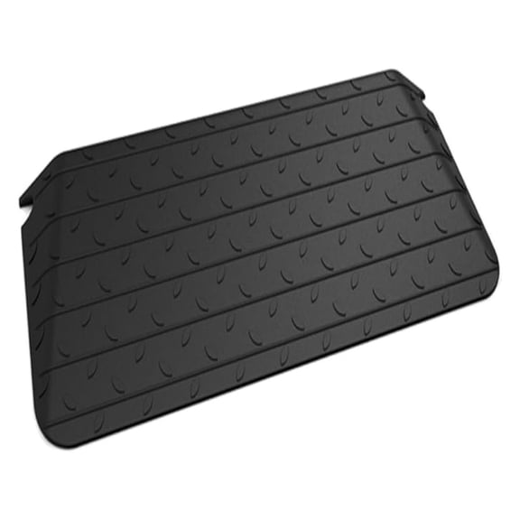 4" Rubber Threshold Ramp Wheelchair Ramp 5500 lbs Load Capacity Curb Ramps Anti-Slip Surface for Doorway Driveway Indoor Outdoor Use with 1 Channel Weighs 52lbs