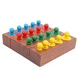 thumbnail image 1 of Cylinder Block Set, Wooden Cylinder Set, Fashionable Non-Toxic For 36 Months + Children, 1 of 8