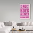 thumbnail image 3 of Trademark Fine Art 'No Boys Allowed' Canvas Art by John W. Golden, 3 of 3
