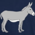 thumbnail image 3 of CafePress - Donkey Dark T Shirt - Men's Classic Graphic Cotton T-Shirt, 3 of 4