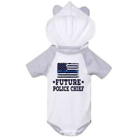 

Inktastic Future Police Chief Law Enforcement Gift Baby Boy or Baby Girl Bodysuit