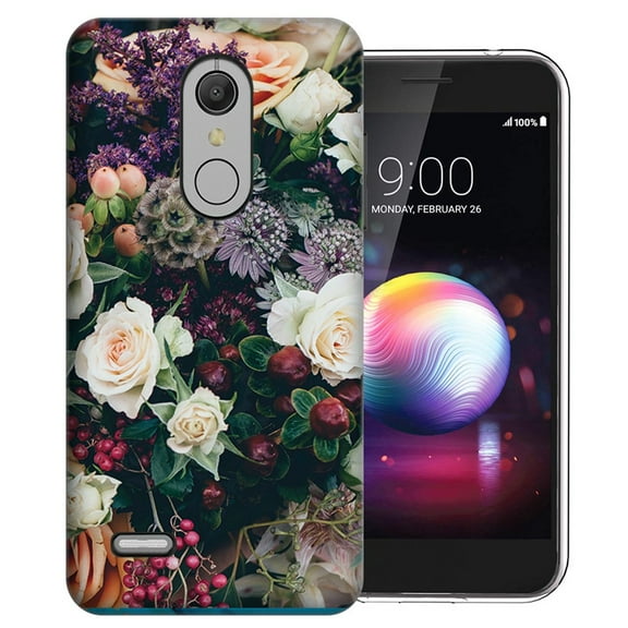 MUNDAZE LG Stylo 5 Assorted Flowers Design Phone Case Cover