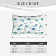 thumbnail image 5 of Haiem Pillowcase for Hair and Skin Queen - Sea Turtle Printed Soft Pillowcase with Envelope Closure-20"x30", 5 of 8