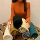 thumbnail image 3 of Suéteres de punto para mujer, jerseys básicos de manga larga, suéter Delgado, ropa barata, otoño e invierno, 2024, 3 of 5